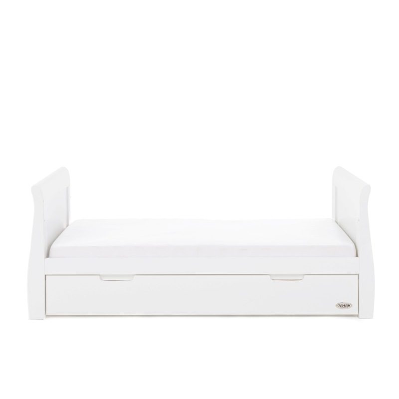 Obaby Stamford Classic 3 Piece Set & Glider Chair - White
