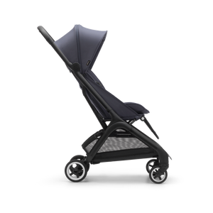 Bugaboo Butterfly Compact Stroller | Stormy Blue | Lightweight Travel Buggy | Side