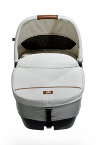 Joie Signature Calmi Dual Use Carrycot & Car Seat with i-Base Encore Rotating Isofix | Oyster