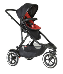 Phil & Teds Sport Verso Pushchair - Red