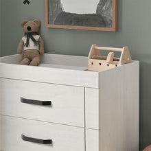 Load image into Gallery viewer, Silver Cross Alnmouth Dresser / Changer with Dresser Top Detail in Lifestyle Image
