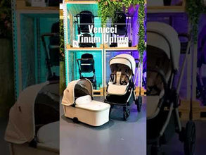 Load and play video in Gallery viewer, Venicci Tinum Upline Slate Grey 2in1 Pushchair and Carrycot
