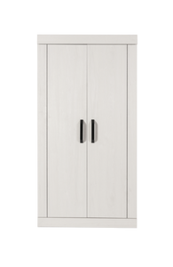 Silver Cross Alnmouth Wardrobe Straight on White Background