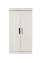 Load image into Gallery viewer, Silver Cross Alnmouth Wardrobe Straight on White Background

