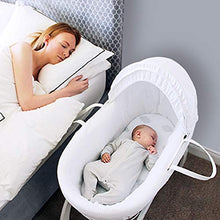 Load image into Gallery viewer, Shnuggle Moses Basket with Covers &amp; Mattress - Pebble Grey
