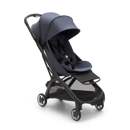 Bugaboo Butterfly Compact Stroller Stormy Blue Lightweight Travel Buggy Free Delivery Direct4baby Direct 4 Baby