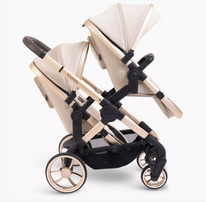 iCandy Peach 7 Pushchair Double - Biscotti | Blonde Chassis