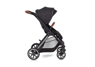 Load image into Gallery viewer, Silver Cross Reef Pushchair, First Bed Carrycot &amp; Maxi-Cosi Cabriofix i-Size Travel Bundle - Orbit Black
