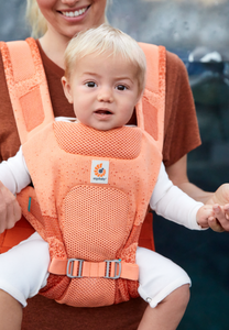 Ergobaby Aerloom Baby Carrier | Coral Orange | Sling | Papoose | Direct4baby | Free Delivery