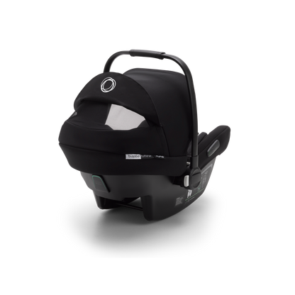 Bugaboo Turtle Air by Nuna Car Seat | Black | 2022 Model | Back View