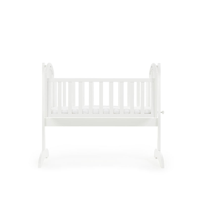Obaby Sophie Swinging Crib & Mattress - White