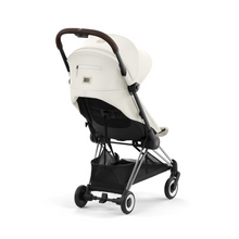 Load image into Gallery viewer, Cybex Coya Platinum Compact Stroller | Off White on Chrome
