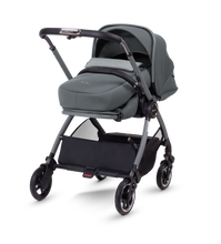 Load image into Gallery viewer, Silver Cross Dune Pushchair, Newborn Pod &amp; Dream i-Size Travel Pack - Glacier Grey

