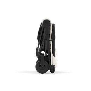Cybex Coya Platinum Compact Stroller | Off White on Matt Black