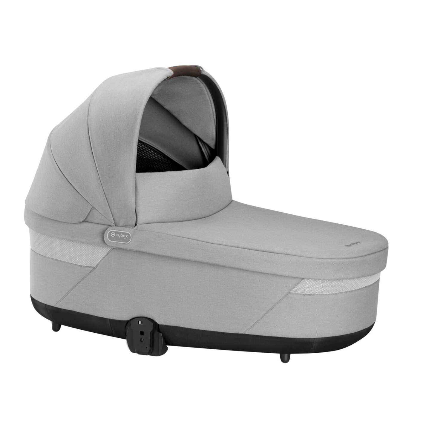 Cybex Balios Comfort Bundle with Aton B Car Seat - Lava Grey/Silver (2023)