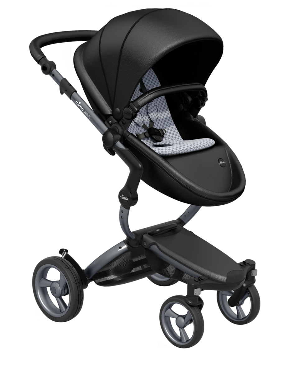 Mima 2024 leather stroller
