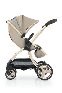 Egg 2 Stroller | Feather (Champagne Frame) | Matching Egg i-Size Car Seat | Travel System | Direct 4 Baby
