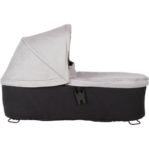Mountain Buggy Duet Double Silver Bundle with Maxi-Cosi Cabriofix i-Size | Free Raincover
