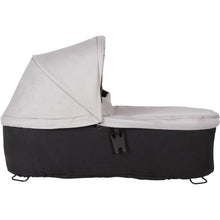 Load image into Gallery viewer, Mountain Buggy Duet Double Silver Bundle with Maxi-Cosi Cabriofix i-Size | Free Raincover
