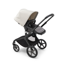 Load image into Gallery viewer, Bugaboo Fox 5 Pushchair &amp; Carrycot - Black/Grey Melange/Misty White
