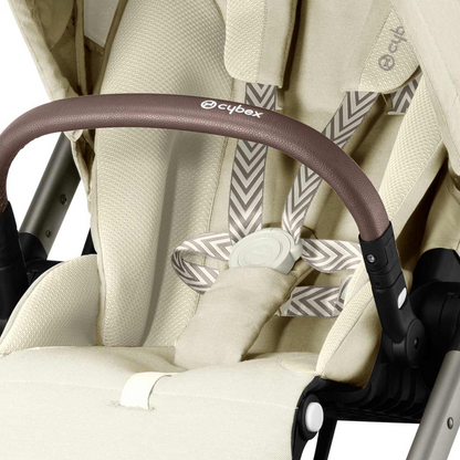 Cybex Balios S Lux Pushchair - Seashell Beige | Taupe | Close up
