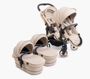 Icandy peach 2024 blossom double pram