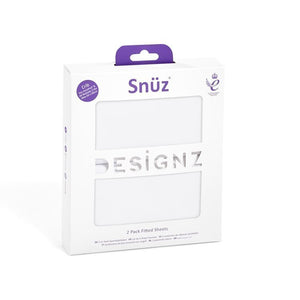 SnuzPod4 Bedside Crib Starter Bundles - Dusk Grey (White Sheets)