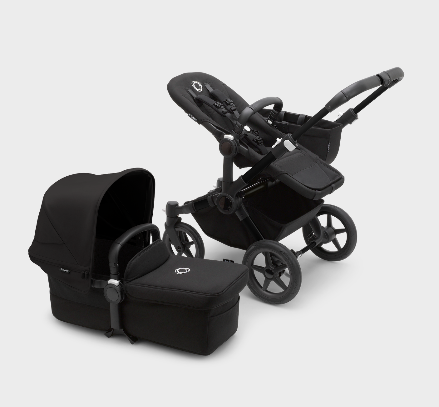 Bugaboo Donkey 5 Mono Complete Pushchair Carrycot Black