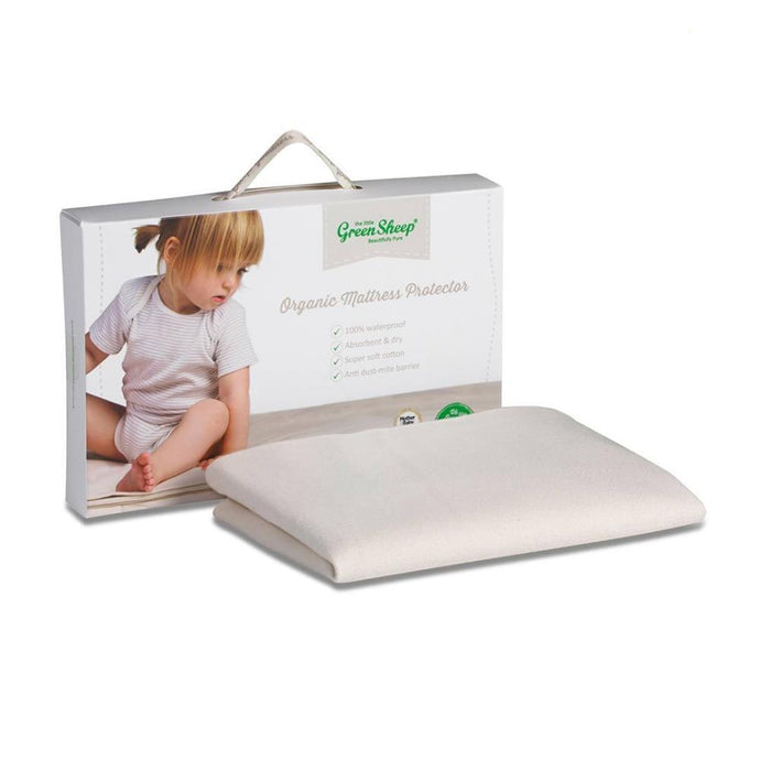 The Little Green Sheep Waterproof Chicco Next2Me Crib Mattress Protector
