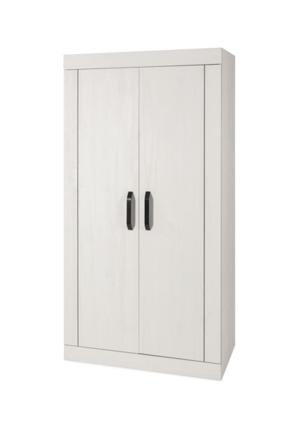 Silver Cross Alnmouth Wardrobe Angled View White Background