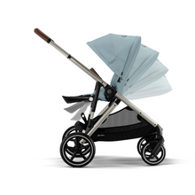 Load image into Gallery viewer, Cybex Gazelle Double Pushchair | Sky Blue/Taupe | 2023
