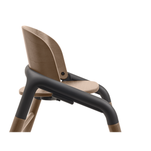 Bugaboo Giraffe Highchair Complete Bundle | Wood/Grey & Stormy Grey | Direct4baby | Free Delivery