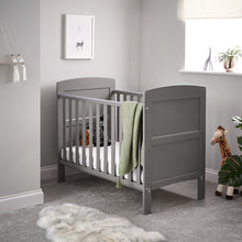 Load image into Gallery viewer, Obaby Grace Mini Cot Bed- Taupe Grey
