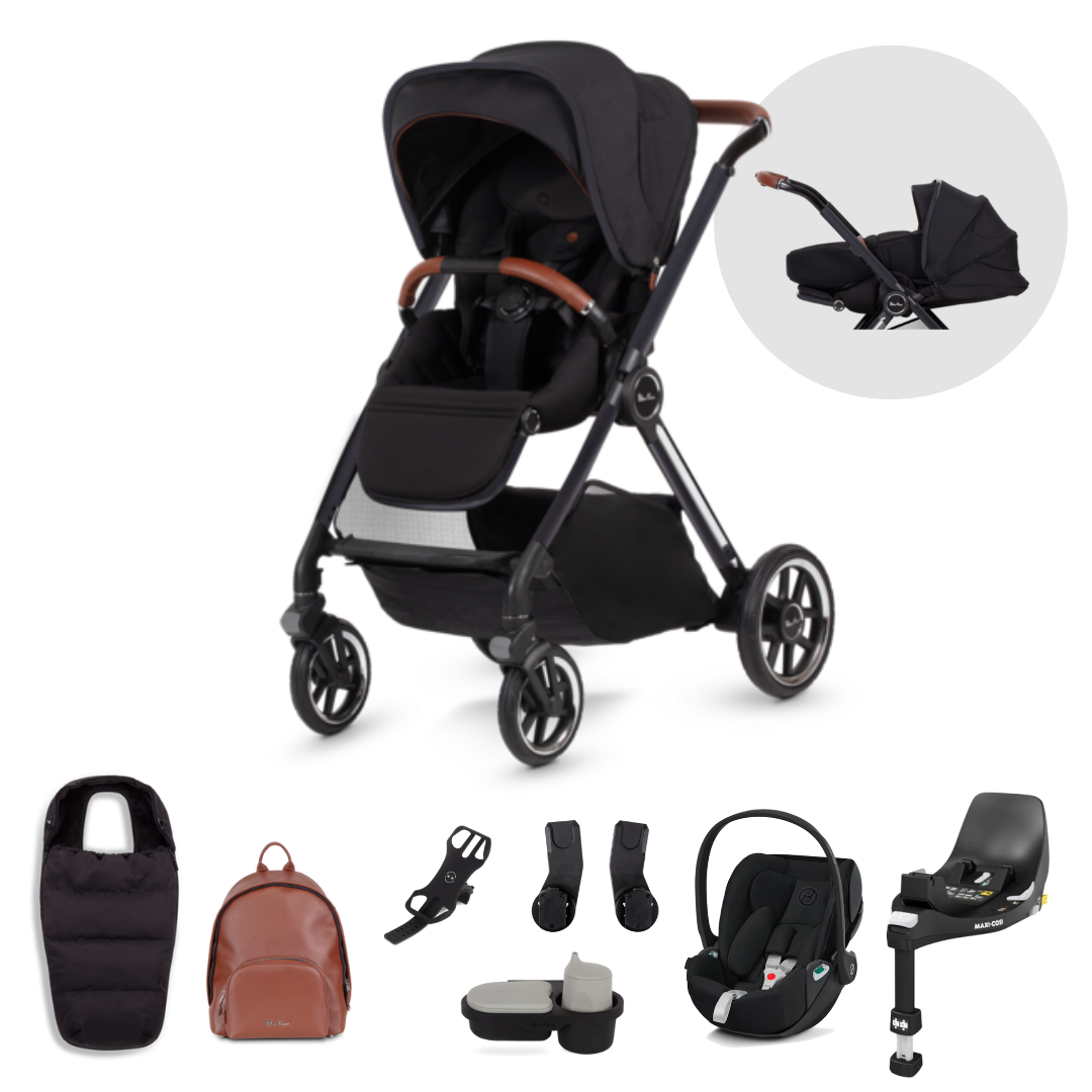 Cheap pushchair with car top seat