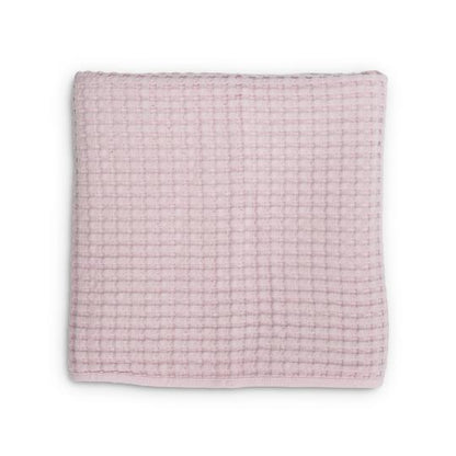 Lulujo Waffle Blanket | Pink Ballet Slipper