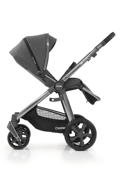 Oyster 3 Stroller | Fossil (Gun Metal Chassis)