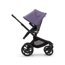 Load image into Gallery viewer, Bugaboo Fox 5 Pushchair &amp; Carrycot - Black/Grey Melange/Astro Purple
