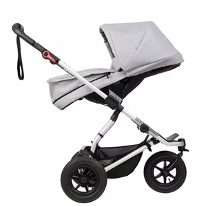 Mountain Buggy Swift Bundle in Silver with Maxi-Cosi Cabriofix i-Size Travel System