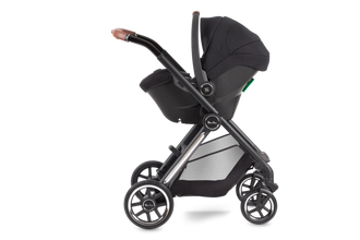 Load image into Gallery viewer, Silver Cross Reef Pushchair, Newborn Pod &amp; Dream i-Size Travel Pack - Orbit Black
