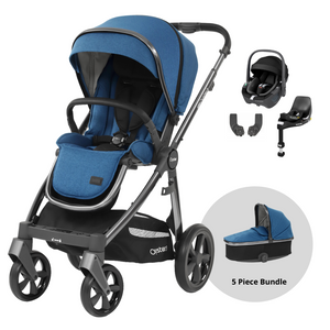 Oyster 3 Essential 5 Piece Maxi Cosi Pebble 360 Travel System | Kingfisher