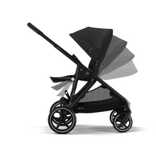 Load image into Gallery viewer, Cybex Gazelle Double Pushchair | Moon Black/Black | 2023
