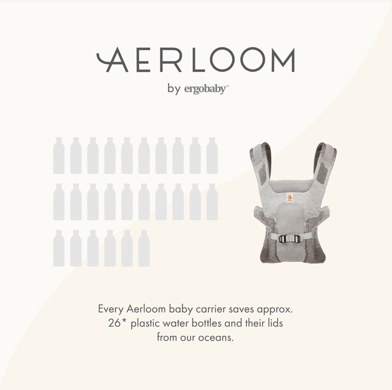 Ergobaby Aerloom Baby Carrier | Luminous Mint