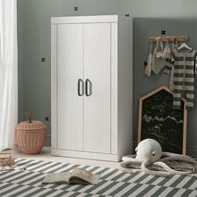 Load image into Gallery viewer, Silver Cross Alnmouth Wardrobe Angled in Lifestyle Image
