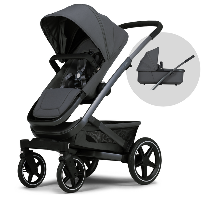 Joolz Geo3 Complete Pushchair & Carrycot Set | Pure Grey