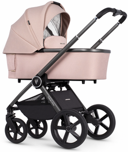 Venicci Tinum Upline 4in1 Travel System with Cybex Cloud T Car Seat - Misty Rose