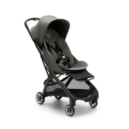 Bugaboo Butterfly Compact Stroller & Turtle Air 360 Travel System - Forest Green