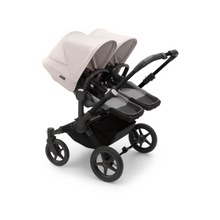 Load image into Gallery viewer, Bugaboo Donkey 5 Duo Pushchair &amp; Carrycot - Black / Grey Melange / Misty White
