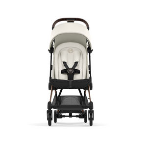Cybex Coya Platinum Compact Stroller | Off White on Rose Gold