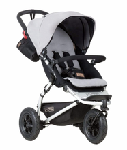 Load image into Gallery viewer, Mountain Buggy Swift Bundle in Silver with Maxi-Cosi Cabriofix i-Size Travel System
