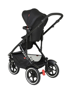 Phil & Teds Sport Verso Double Pushchair | Black | Direct4baby